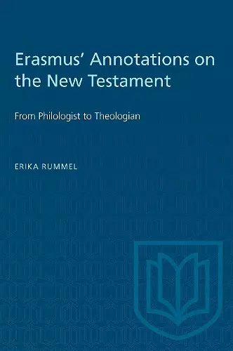 Erasmus' Annotations on the New Testament cover