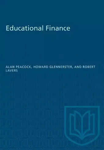 Educational Finance cover