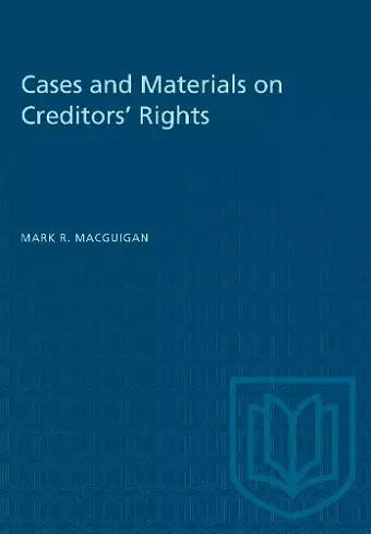 Cases and Materials on Creditors' Rights cover