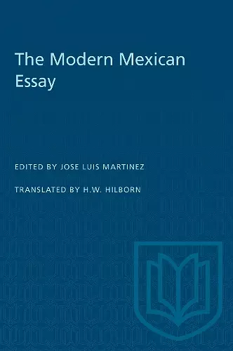 The Modern Mexican Essay cover