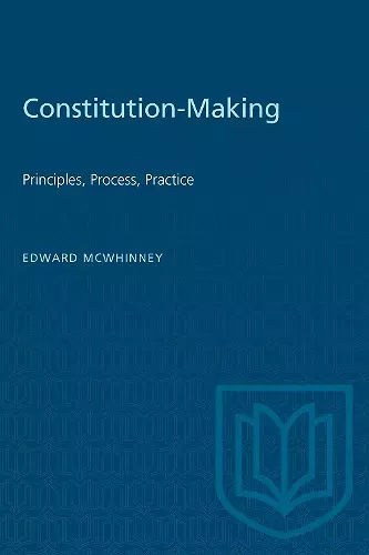 Constitution-Making cover