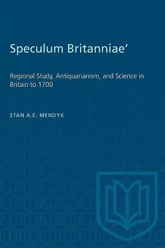 'Speculum Britanniae' cover