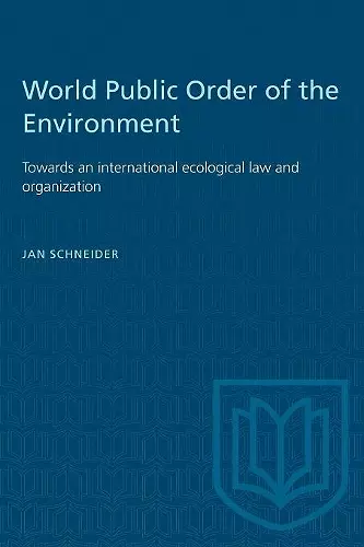 World Public Order of the Environment cover