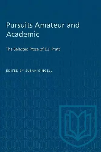 Pursuits Amateur and Academic cover