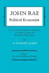 John Rae Political Economist cover