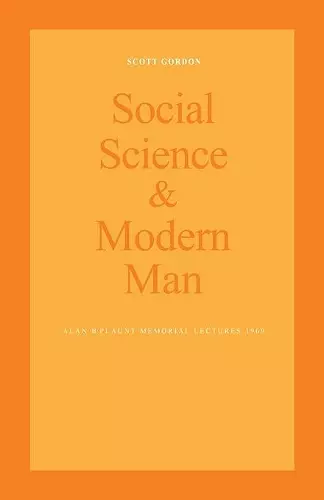 Social Science and Modern Man cover