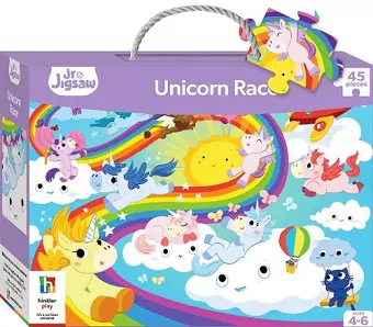 Junior Jigsaw: Unicorn Race cover