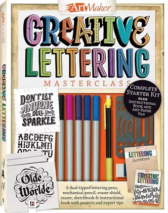 Art Maker Creative Lettering Masterclass Kit cover