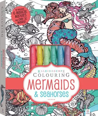 Kaleidoscope Colouring: Mermaids and Seahorses cover
