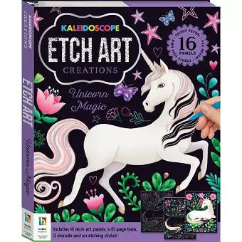 Kaleidoscope Etch Art Creations Unicorn Magic cover