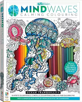 Art Maker Mindwaves Colouring Kit: Ocean Tranquillity cover