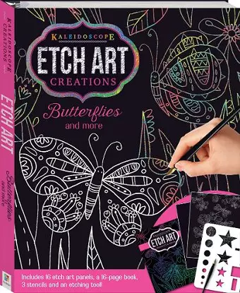 Kaleidoscope Etch Art Creations: Butterflies and More cover