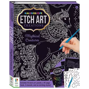 Kaleidoscope Etch Art Creations: Mythical Creatures cover