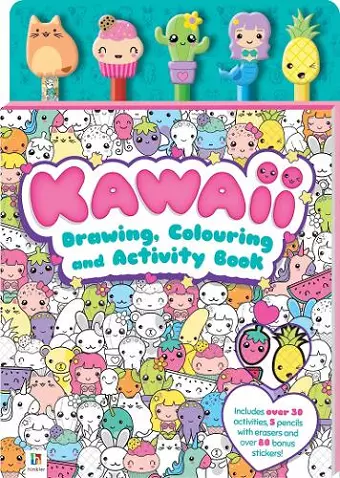 Kawaii Drawing, Colouring and Activity Book cover