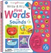Write and Wipe First Words with Sound cover