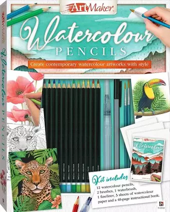 Art Maker Watercolour Pencils cover