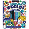 Kaleidoscope Colouring Doodling Worlds cover