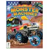 Kaleidoscope Sticker Colouring Monster Trucks cover