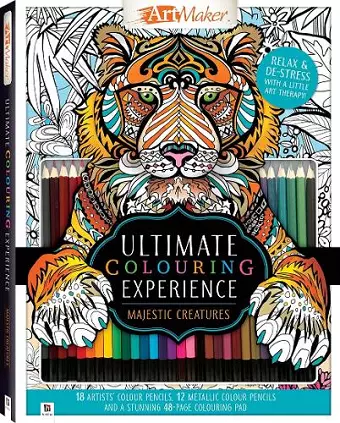 Ultimate Colouring Experience Majestic Creatures Kit cover