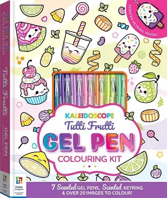 Kaleidoscope Colouring Tutti Frutti Gel Pen Colouring Kit cover