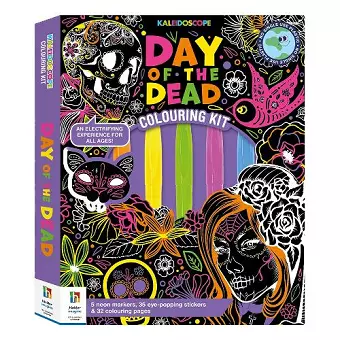 Kaleidoscope Colouring Kit Day of the Dead cover