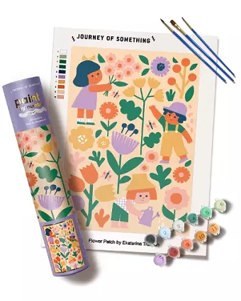 Kids Paint by Numbers: Flower Patch cover