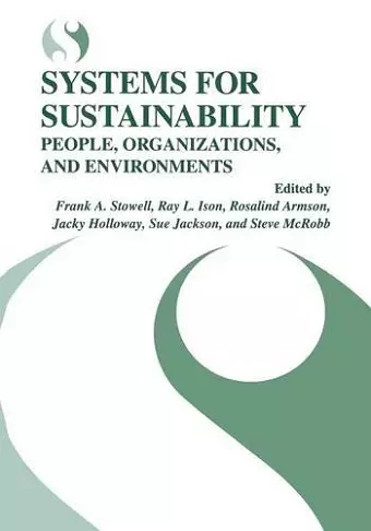 Systems for Sustainability cover