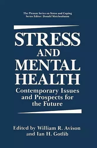 Stress and Mental Health cover