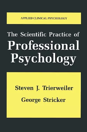 The Scientific Practice of Professional Psychology cover