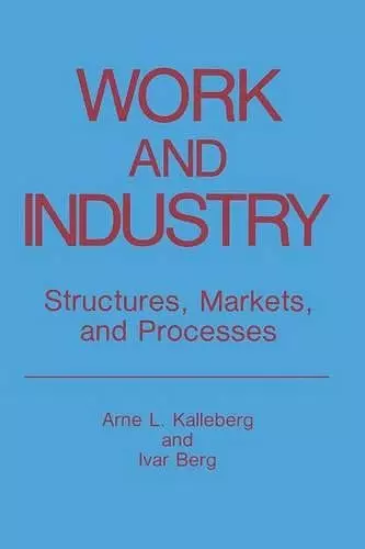 Work and Industry cover