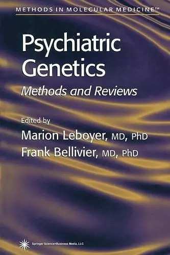 Psychiatric Genetics cover