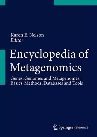 Encyclopedia of Metagenomics cover