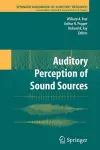 Auditory Perception of Sound Sources cover