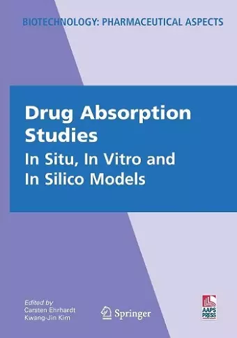 Drug Absorption Studies cover