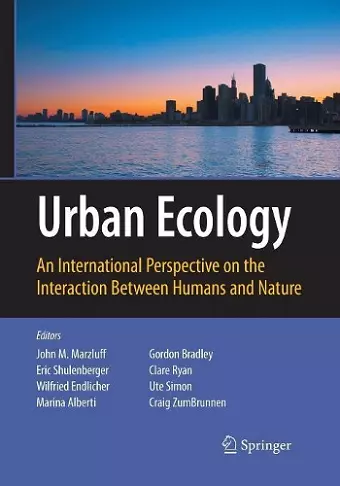 Urban Ecology cover