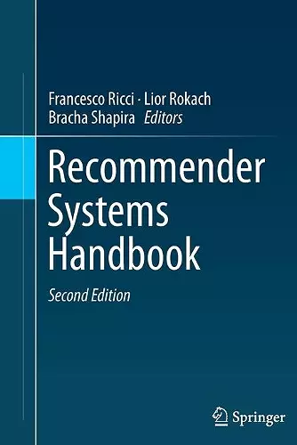 Recommender Systems Handbook cover