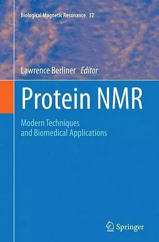 Protein NMR cover