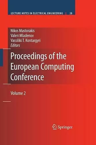 Proceedings of the European Computing Conference cover