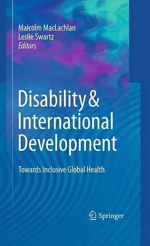 Disability & International Development cover