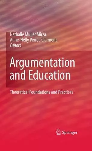 Argumentation and Education cover