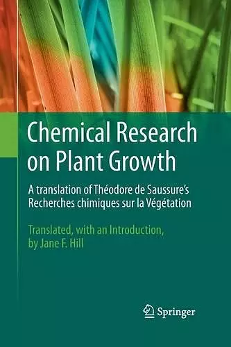 Chemical Research on Plant Growth cover