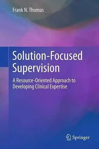 Solution-Focused Supervision cover