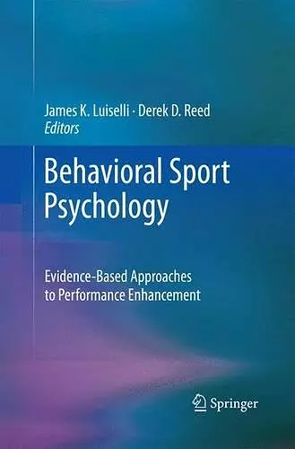 Behavioral Sport Psychology cover