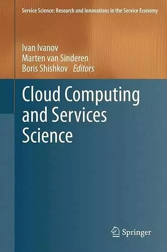 Cloud Computing and Services Science cover