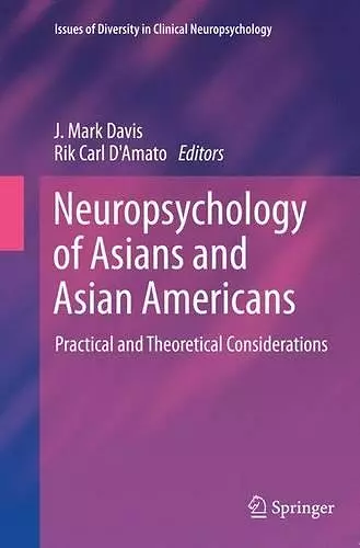 Neuropsychology of Asians and Asian-Americans cover