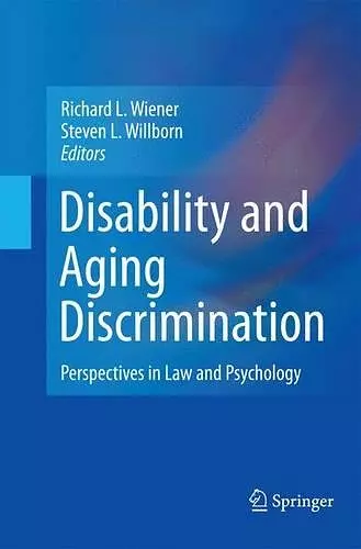 Disability and Aging Discrimination cover