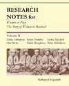 Research Notes for Women at Play cover