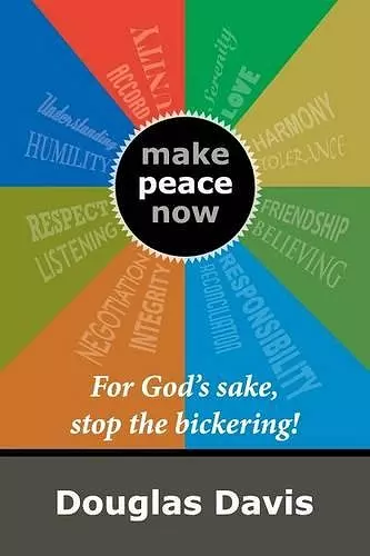 For God's sake, stop the bickering! cover