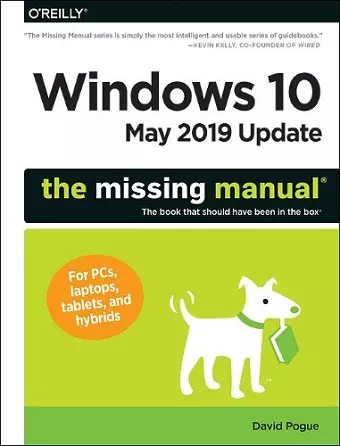 Windows 10 May 2019 Update: The Missing Manual cover