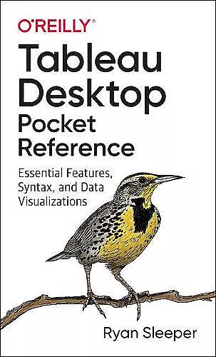 Tableau Desktop Pocket Reference cover